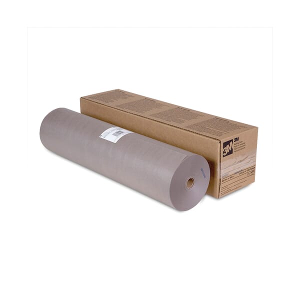 Scotch 7000045442 Masking Paper, 1000 ft Roll L x 24 in W x 2.8 mil THK, Paper, Steel Gray