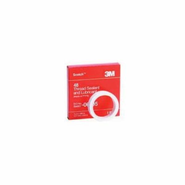 Scotch 7000005819 48 Series Premium, 6.6 m L x 1/2 in W x 3 mil THK, PTFE Fluorocarbon Resin redirect to product page