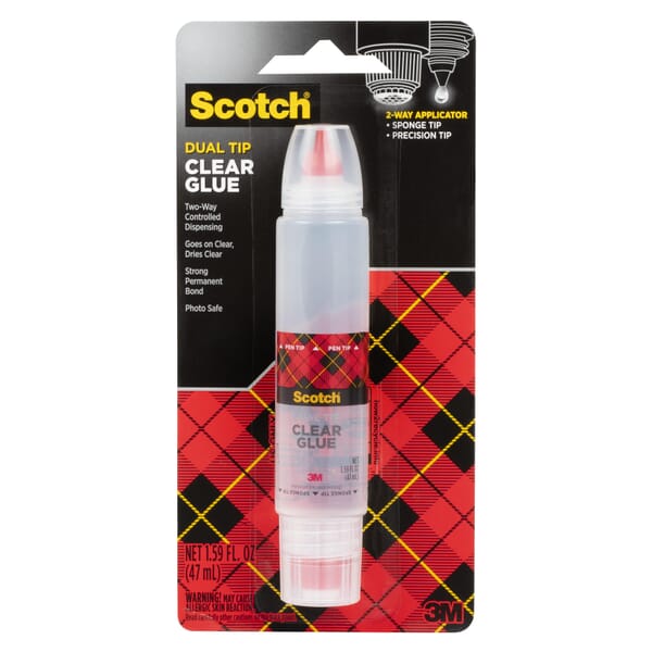 Scotch 7000052506 6050 Glue, 1.6 oz, Stick Form, Transparent