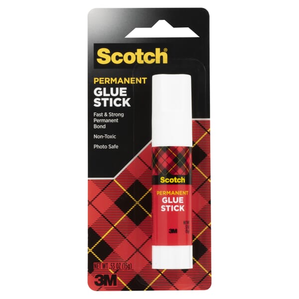 Scotch 7100040326 6015 Glue Stick, 52 oz Stick, Transparent
