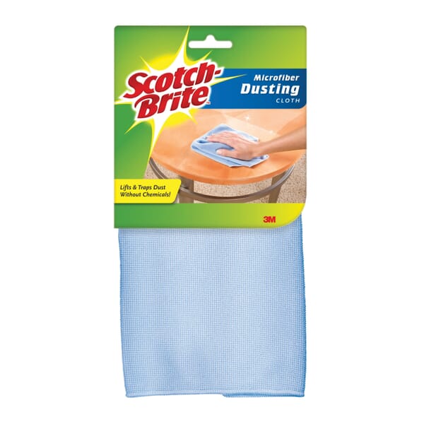 Scotch-Brite 7000122661 High Performance Cloth, 14.2 in L x 12.6 in W, Micro Fiber, Blue