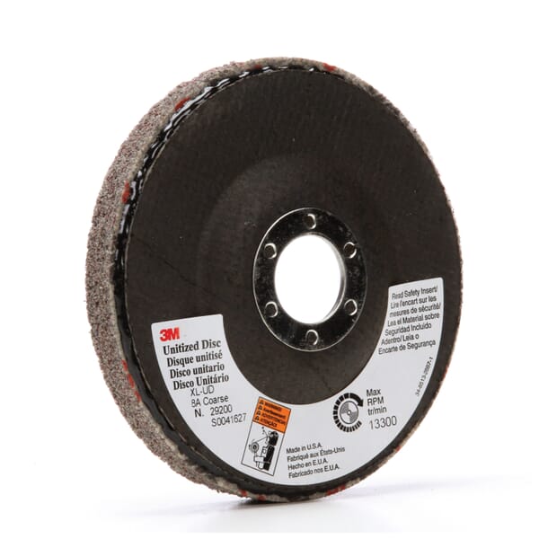 Scotch-Brite 7000028517 Unitized Disc, 4-1/2 in Dia Disc, Coarse Grade, Aluminum Oxide Abrasive