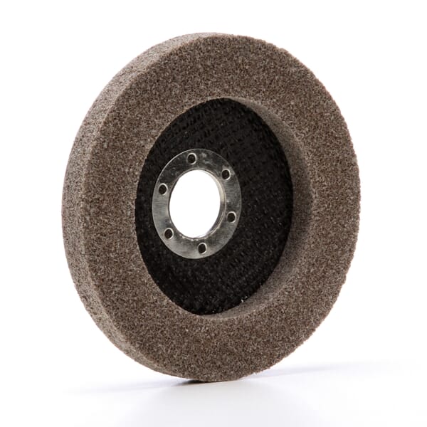 Scotch-Brite 7000046131 Unitized Disc, 4-1/2 in Dia Disc, Fine Grade, Aluminum Oxide Abrasive