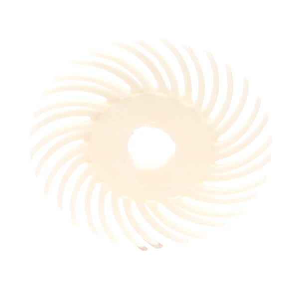 Scotch-Brite 7000000770 Bristle Disc, 2 in Dia Brush, 3/8 in Arbor Hole, 80 Grit, Ceramic Fill