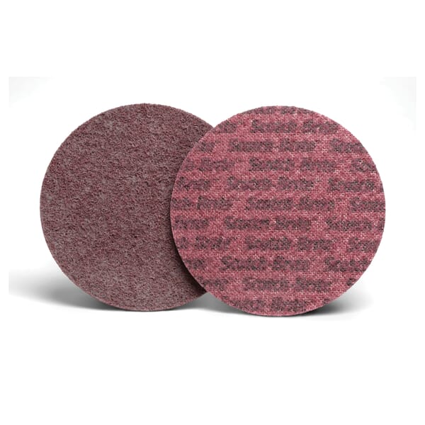 Scotch-Brite 7100075578 Surface Conditioning Disc, 5 in Dia Disc, Medium Grade, Aluminum Oxide Abrasive, Nylon Fiber Backing