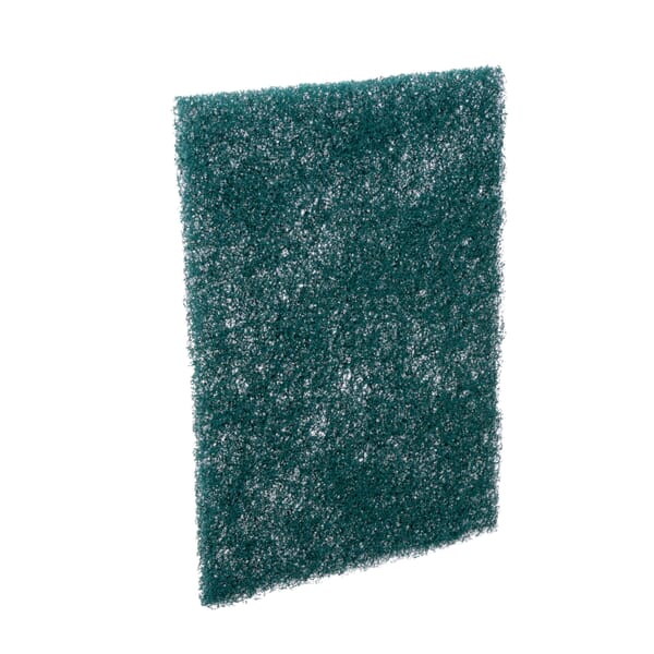 Scotch-Brite 7000045876 86 Heavy Duty Pad, Green, 9 in L 6 in W, Fiber