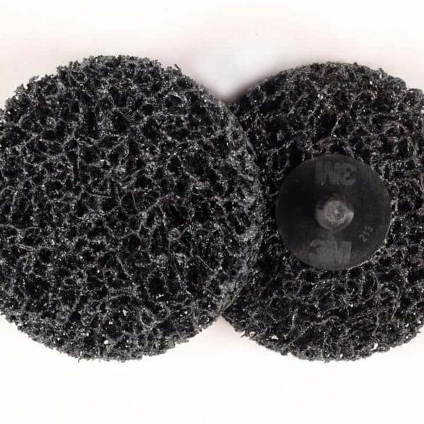 3M 7000046010 CR-DR Disc, 2 in Dia Disc, Extra Coarse Grade, Silicon Carbide Abrasive, TR Attachment