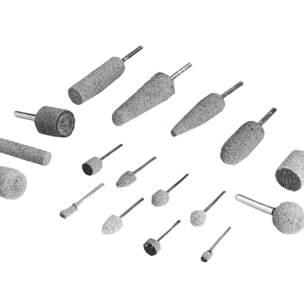 Scotch-Brite 7010292685 Unitized Mounted Point, A21 Ball Nose Point, 1 in Dia Head x 1 in L Head, 1/4 in Dia Shank