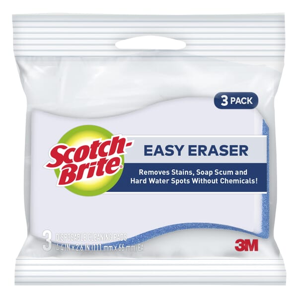 Scotch-Brite 7010340587 Multi-Purpose Non-Scratch S-Wave Pad, 4.4 in L x 2.6 in W x 0.9 in THK