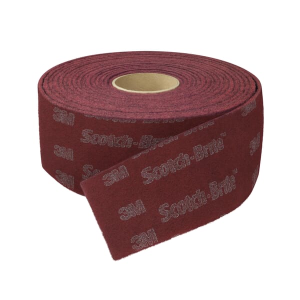 3M 7000028476 Clean and Finish Roll, 30 ft L Roll x 6 in W Roll, Very Fine Grade, Aluminum Oxide Abrasive