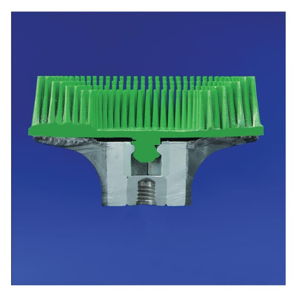 Scotch-Brite 7000000745 Quick-Change Bristle Disc, 3 in Dia Brush, 5/8 in Center Hole, Ceramic Fill