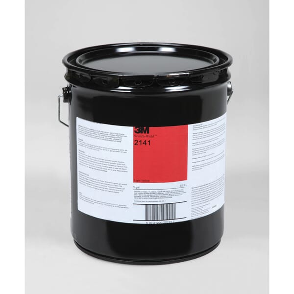 Scotch-Weld 7000121216 High Strength Rubber and Gasket Adhesive, 5 gal Container Can Container