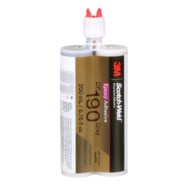 Scotch-Weld 7000121314 190 Epoxy Adhesive, 6.76 fl-oz, 7 days Curing