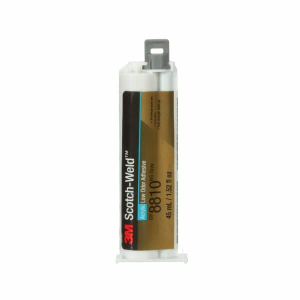 Scotch-Weld 7100097474 8810NS Acrylic Adhesive, 1.52 fl-oz, Gray