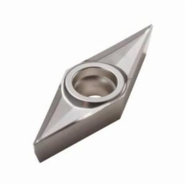 Seco 00015958 Turning Insert, ANSI Code: VCGT332F-AL KX, VCGT Insert, Material Grade: N, 160408 Insert, Diamond Shape, 16 Seat, Positive Rake, Neutral Cutting, For Use On Non-Ferrous Metals, Carbide, Manufacturers Grade: KX