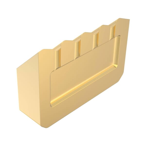 Seco 02664512 Chipbreaker, C Chipbreaker, 90 deg Included, Neutral Cutting, Solid Carbide