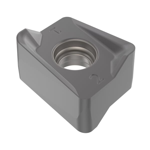 Seco 02950221 Square Shoulder/Helical Milling Insert, ANSI Code: LN140716TR-M13, LN14 Insert, 716 Insert, Carbide, Manufacturers Grade: MP2500, Rectangle Shape