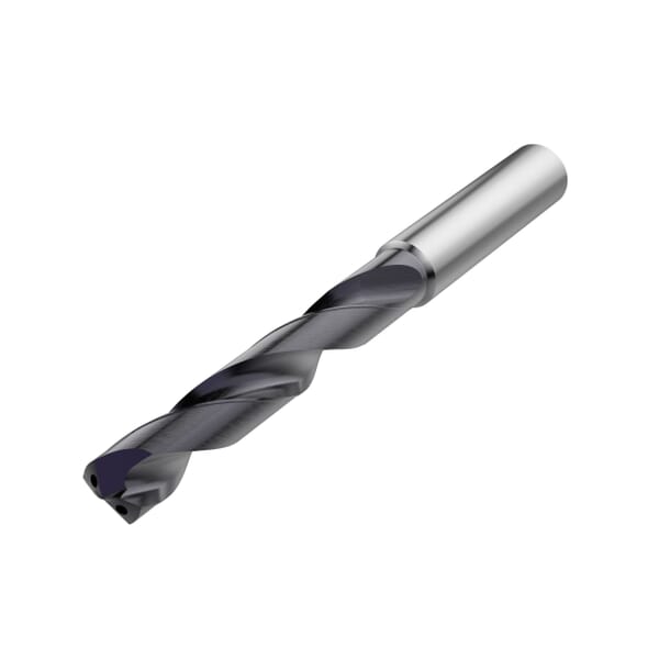 Seco Feedmax 03046168 SD205A-P Single Diameter Jobber Drill Bit With 0.03 in Corner Radius, 5.2 mm Drill - Metric, 0.2047 in Drill - Decimal Inch, 140 deg Point, Solid Carbide, PVD-TiAlN Coated
