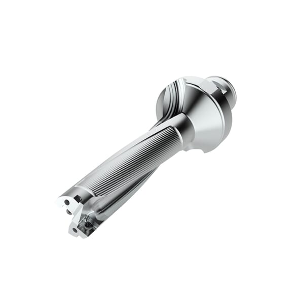 Seco 03080327 Perfomax SD524 Indexable Insert Drill, 17.5 mm Drill, ABS 50 Modular Connection, 28 mm Dia Shank, 4XD Drill Depth by Dia Ratio, SPGX/SCGX Insert, 131 mm OAL, 70 mm D Max Drill