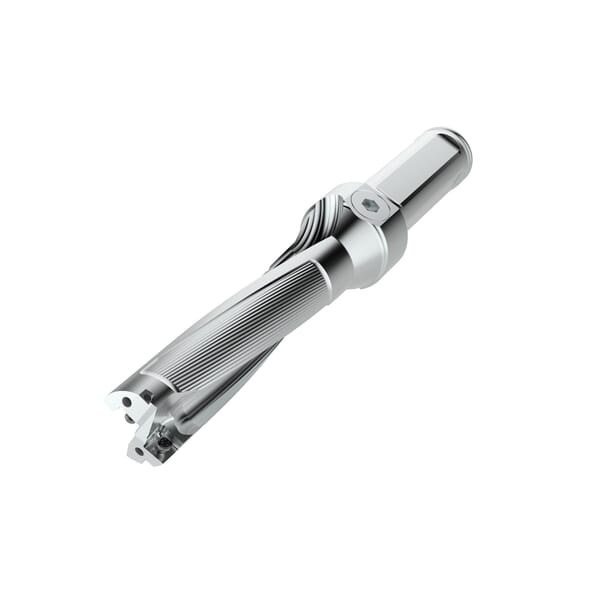 Seco 03080282 Perfomax SD524 Indexable Insert Drill, 5/8 in Drill, 1.378 in Modular Connection, 1 in Dia Shank, 4XD Drill Depth by Dia Ratio, SPGX/SCGX Insert, 6.628 in OAL, 2-1/2 in D Max Drill