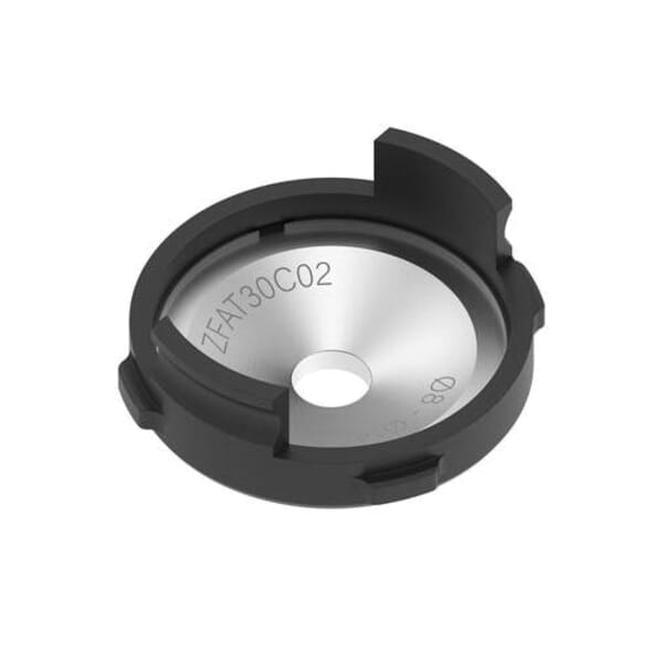 Seco 03309166 Heat Focusing Stopper, For Use With ZFM30 Easyshrink Evo Device, 8 to 14 mm Dia Bore, 15 mm Dia Body