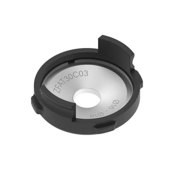 Seco 03309167 Heat Focusing Stopper, For Use With ZFM30 Easyshrink Evo Device, 16 to 18 mm Dia Bore, 20 mm Dia Body