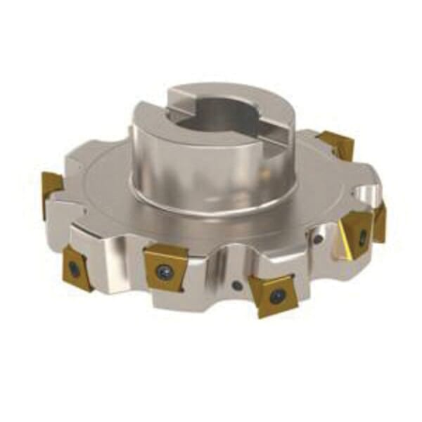 Seco 02788036 Disc Milling Cutter, ANSI Code: 335.25-10.00-1.000-9N, 254 mm Dia x 25.4 mm W Cutting, XNHQ Insert