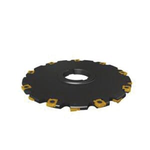 Seco 75012679 Disc Milling Cutter, ANSI Code: 335.19-250.12.50-11, 250 mm  Dia x 12 mm W Cutting, SNHQ Insert