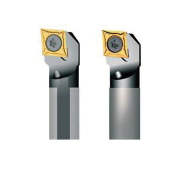 Seco 02434584 Indexable Turning Tool Holder, ANSI Code: A20R-SCLCL09-R, A-SCLC Tool Holder, CC..09T3.. Insert, Left Hand Cutting, 20 mm Straight Shank, 95 deg Lead Angle, Neutral Rake, 200 mm OAL