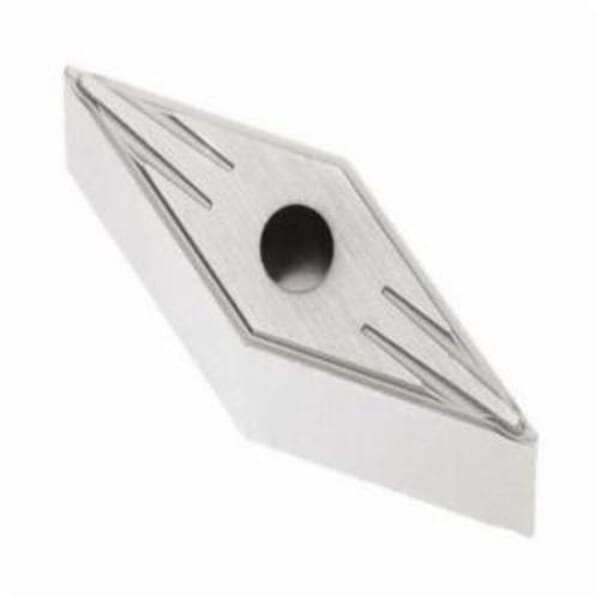 Seco 02956351 Turning Insert, ANSI Code: VNMG332-FF2 TP2501, VNMG Insert, Material Grade: P, 160408 Insert, Diamond Shape, 16 Seat, Negative Rake, Neutral Cutting, For Use On Steel, Carbide, Manufacturers Grade: TP2501