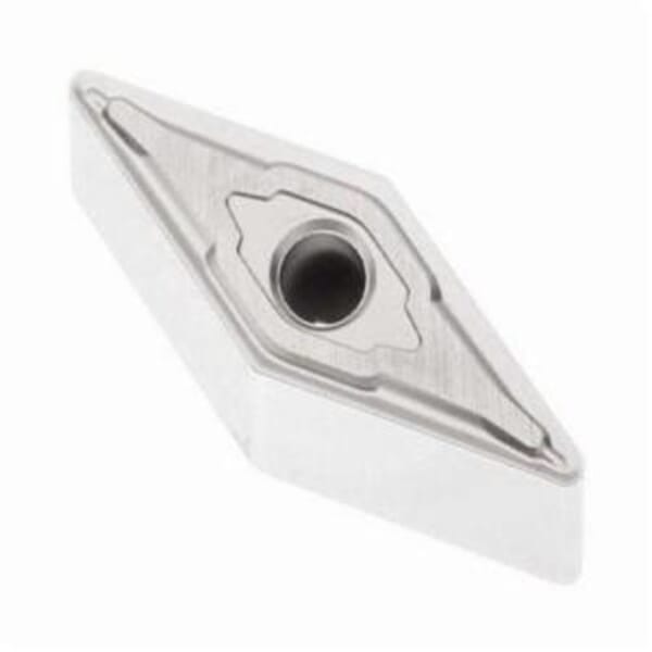 Seco 02960095 Turning Insert, ANSI Code: VNMG332-M3 TP1501, VNMG Insert, Material Grade: P, 160408 Insert, Diamond Shape, 16 Seat, Negative/Positive Rake, Neutral Cutting, For Use On Steel, Carbide, Manufacturers Grade: TP1501