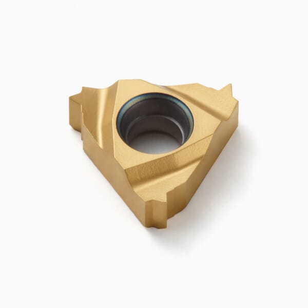 Seco 00023822 Snap-Tap Laydown Threading Insert, ANSI Code: 09NRA55 CP500, 09NR Insert, 48 to 16 TPI, Internal Thread, 55 deg Partial Profile Thread, 0.5 to 1.5 mm Pitch, Right Hand Cutting, Manufacturers Grade: CP500, Material Grade: M