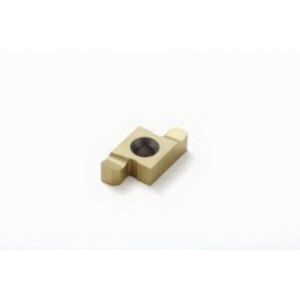 Seco 00026790 Grooving Insert, ANSI Code: 20NR2.0D76 CP500, 20NR Insert, 2.0 Insert, Left Hand/Right Hand Cutting, 6.6 mm W Cutting, Manufacturers Grade: CP500, PVD-TiAlN+TiN Coated