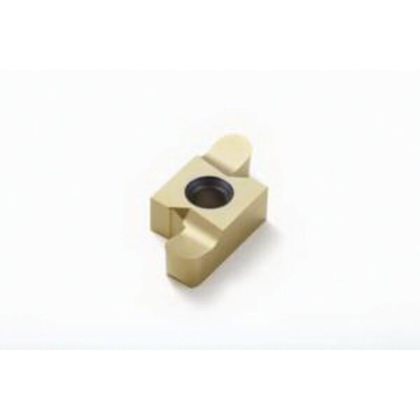 Seco 00026803 Grooving Insert, ANSI Code: 26ER5.0R CP500, 26ER Insert, 5.0 Insert, Left Hand/Right Hand Cutting, 10 mm W Cutting, Manufacturers Grade: CP500, PVD-TiAlN+TiN Coated