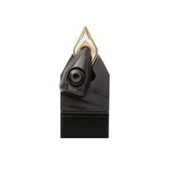 Seco 02565513 Indexable Turning Tool Holder, ANSI Code: DDPNN-20-4D, DDPN Tool Holder, DNMG 432 Insert, Neutral Cutting, 109.4 mm L x 31.8 mm W Square Shank, 62.5 deg Lead Angle, Neutral/Negative Rake, 152.4 mm OAL