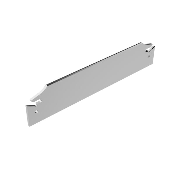 Seco 02578588 150.10 External Indexable Parting Off Blade, Double End, 150.10A Blade, 2.5 mm W Insert, 17.5 mm Max Depth of Cut, Insert Compatibility: 150.10-2.5.., HSS