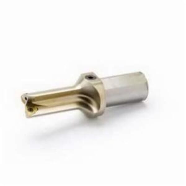 Seco 02602129 Perfomax SD572 Indexable Insert Drill, 0.669 in Drill, 1.775 in Modular Connection, 1 in Dia Shank, 2XD Drill Depth by Dia Ratio, WCMX Insert, 5.755 in OAL, 1.34 in D Max Drill