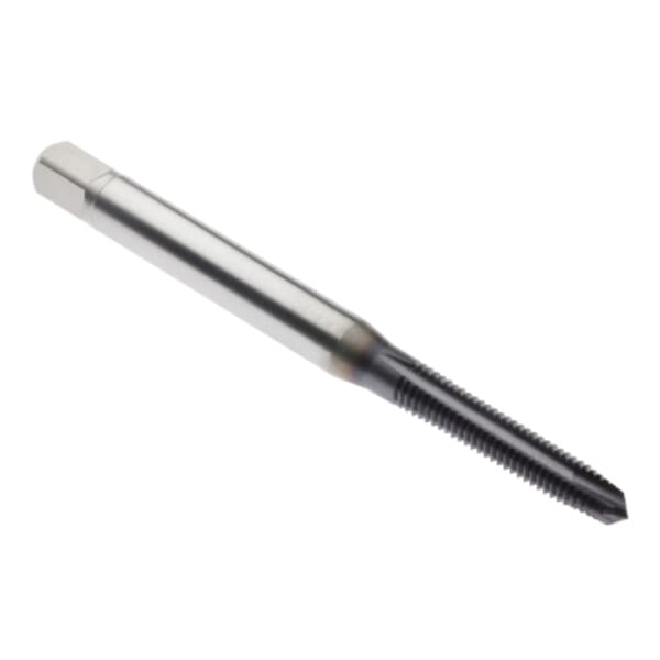 Seco 02999889 Threadmaster MTP-P001 Spiral Point Tap, Right Hand Cutting, M6x1 Thread, H6 Thread Limit, Plug Chamfer, 3 Flutes, TiALN Coated, Powdered Metal