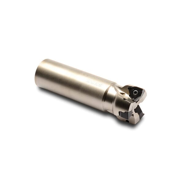 Seco 02642818 Square 6 Double Sided Insert Indexable Shoulder Mill, ANSI Code: R217.96-01.50-3-08-3A, 38 mm Dia Cutting, Straight Shank, Right Hand Cutting, 90 deg Lead Angle, 4 mm Max Depth of Cut