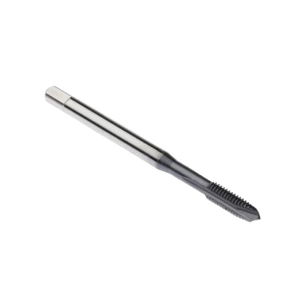 Seco 03000076 Threadmaster MTP-M003 Spiral Point Tap, Right Hand Cutting, M2.2x0.45 Thread, H6 Thread Limit, Plug Chamfer, 2 Flutes, TiCN Coated, Cobalt