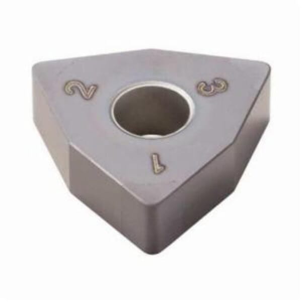 Seco Secomax 02776354 Turning Insert, ANSI Code: WNGA332S-00625-WZ CBN060K, WNGA Insert, Material Grade: H, 060408 Insert, Trigon Shape, 06 Seat, For Use On Hardened Steel, PCBN, Manufacturers Grade: CBN060K
