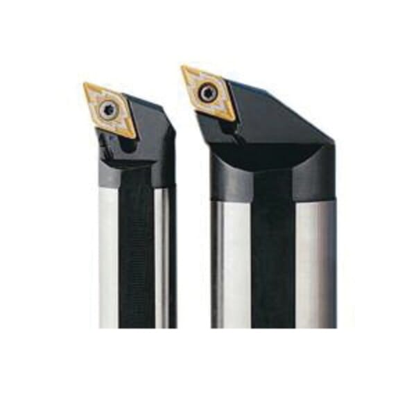 Seco 75079497 Indexable Turning Tool Holder, ANSI Code: A32S-PDQNL11, A-PDQN Tool Holder, DN..1104.. Insert, Left Hand Cutting, 32 mm Straight Shank, 107.5 deg Lead Angle, Negative Rake, 250 mm OAL