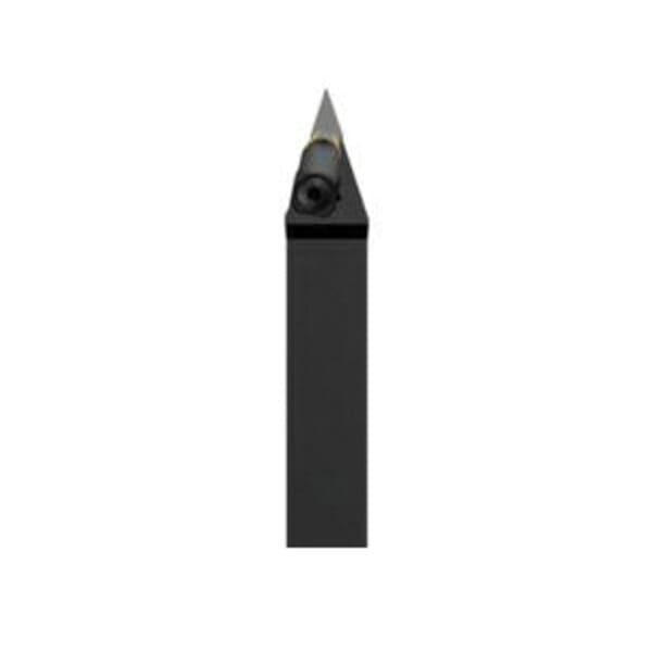 Seco 00094012 Indexable Turning Tool Holder, ANSI Code: CVVNN3225P16, CVVN Tool Holder, VN..1604.. Insert, Neutral Cutting, 25 mm W Square Shank, 72.5 deg Lead Angle, Negative Rake, 170 mm OAL