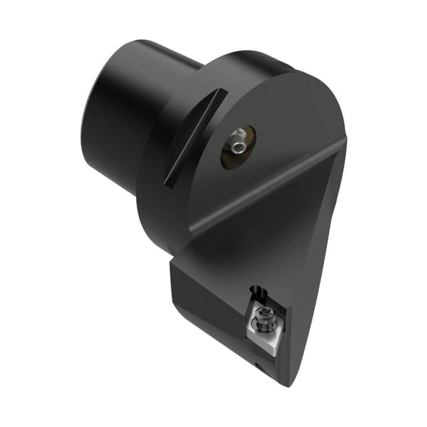 Seco 00023658 Seco-Capto Modular Turning/Profiling Cutting Head With Through Coolant, C6 System, 65 mm L Head/Projection, Left Hand Cutting, Insert Compatibility: DC..11T3.., External