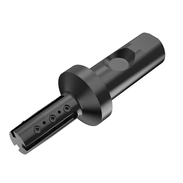 Seco 02546938 Weldon Shank Indexable Thread Mill With Through Coolant, 22 mm Dia Cutting, 40 mm Max Hole Depth, 4003 Insert, R396.19 Tool Holder