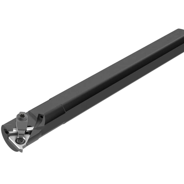 Seco 02562574 Snap-Tap Cylindrical Shank Heavy Duty Indexable Threading Toolholder, ANSI Code: CNR000757-16AHD, Internal Thread, Right Hand of Holder, Insert Compatibility: 16NR