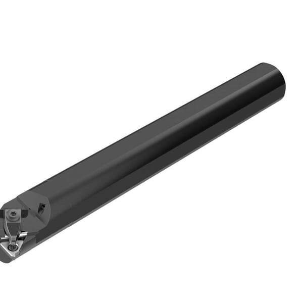 Seco 02562786 Snap-Tap Cylindrical Shank Heavy Duty Indexable Threading Toolholder, ANSI Code: CNR0012510-16AHD, Internal Thread, Right Hand of Holder, Insert Compatibility: 16NR