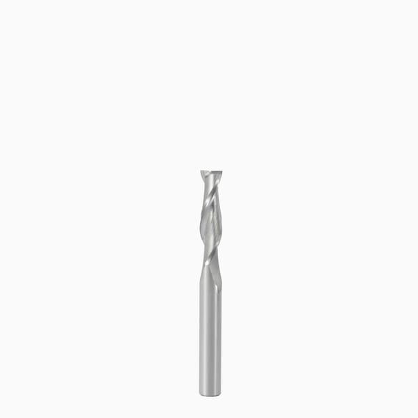 Seco JABRO VHM 02606077 J93 Center Cutting Single End Square End Mill, 0.629 in Dia Cutter, 1.771 in Length of Cut, 2 Flutes, 0.629 in Dia Shank, 3.937 in OAL, Uncoated
