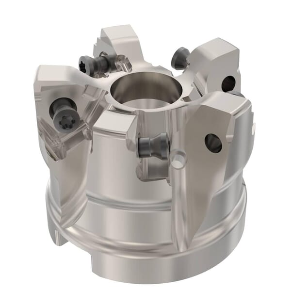 Seco 02623182 Square 6 Double Sided Insert Indexable Shoulder Mill, ANSI Code: R220.96-0050-08-5A, 50 mm Dia Cutting, Arbor Shank, Right Hand Cutting, 90 deg Lead Angle, 7.5 mm Max Depth of Cut