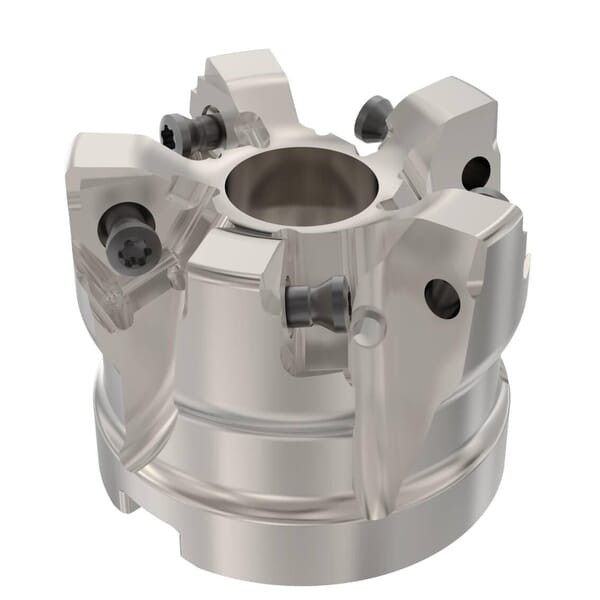 Seco 02642872 Square 6 Double Sided Insert Indexable Shoulder Mill, ANSI Code: R220.96-02.00-08-5A, 50.7 mm Dia Cutting, Arbor Shank, Right Hand Cutting, 90 deg Lead Angle, 7.5 mm Max Depth of Cut